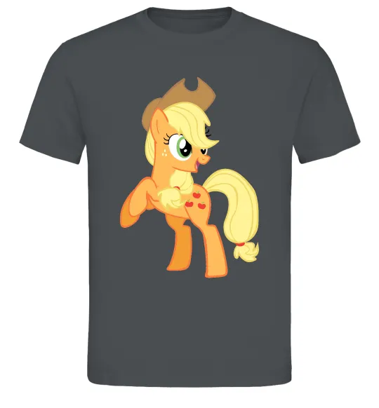 Чоловіча футболка Епл Джек Графіт фото