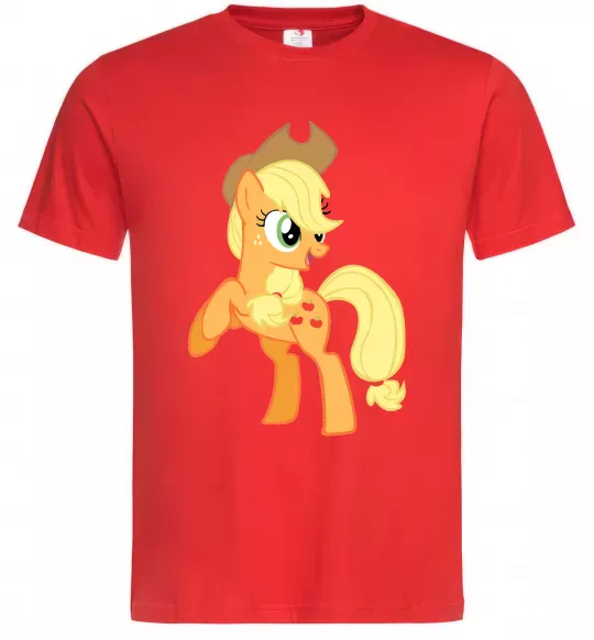 Чоловіча футболка Епл Джек Червоний фото