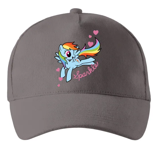 Кепка Sparkle rainbow dash pony Сірий фото