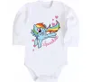 Детский боди Sparkle rainbow dash pony Белый фото