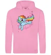 Жіноча толстовка (худі) Sparkle rainbow dash pony Рожевий фото