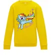 Детский Свитшот Sparkle rainbow dash pony Солнечно желтый фото