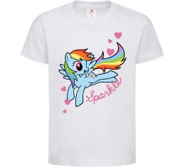 Детская футболка Sparkle rainbow dash pony