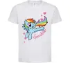 Детская футболка Sparkle rainbow dash pony Белый фото