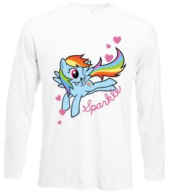 Лонгслив Sparkle rainbow dash pony