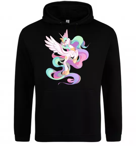 Чоловіча толстовка (худі) Silestia Чорний фото