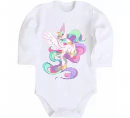 Детский боди Silestia Белый фото