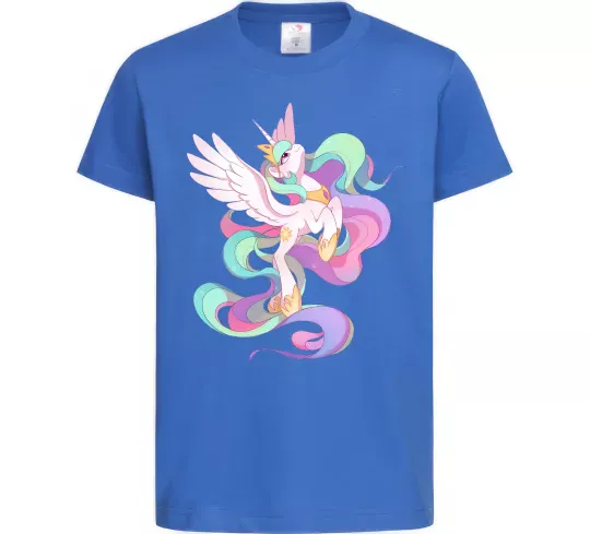 Детская футболка Silestia Ярко-синий фото