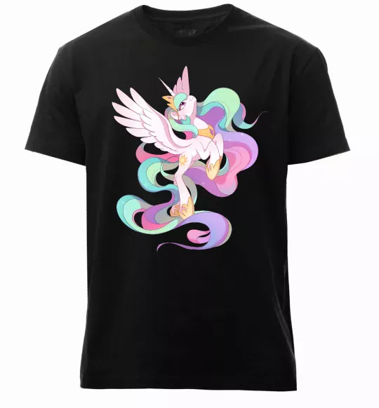 Чоловіча преміум футболка Silestia Чорний фото