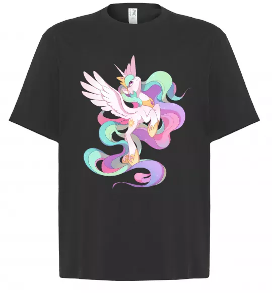 Футболка Оверсайз Silestia Черный фото