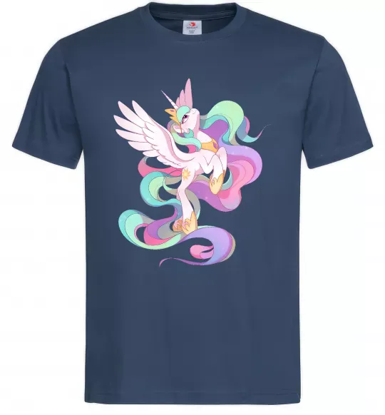 Мужская футболка Silestia Темно-синий фото