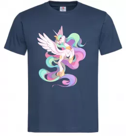 Чоловіча футболка Silestia Темно-синій фото