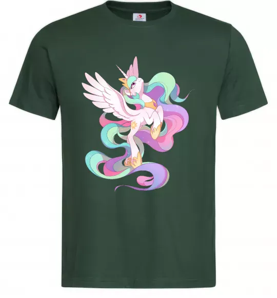 Мужская футболка Silestia Темно-зеленый фото