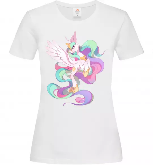 Жіноча футболка Silestia Білий фото