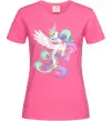 Жіноча футболка Silestia Яскраво-рожевий фото