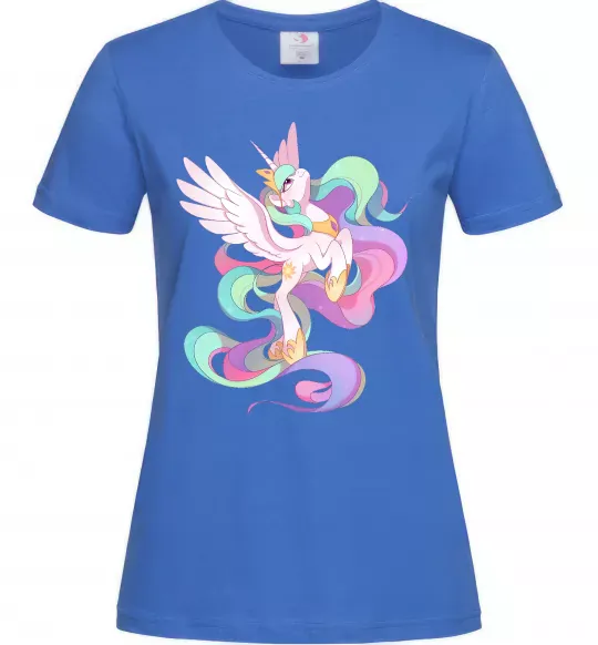 Жіноча футболка Silestia Яскраво-синій фото