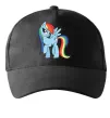 Кепка Rainbow dash Черный фото