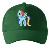 Кепка Rainbow dash Темно-зеленый фото
