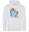 Жіноча толстовка (худі) Rainbow dash Сірий меланж Жіноча толстовка (худі) Rainbow dash Сірий меланж фото