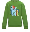 Детский Свитшот Rainbow dash Лаймовый фото