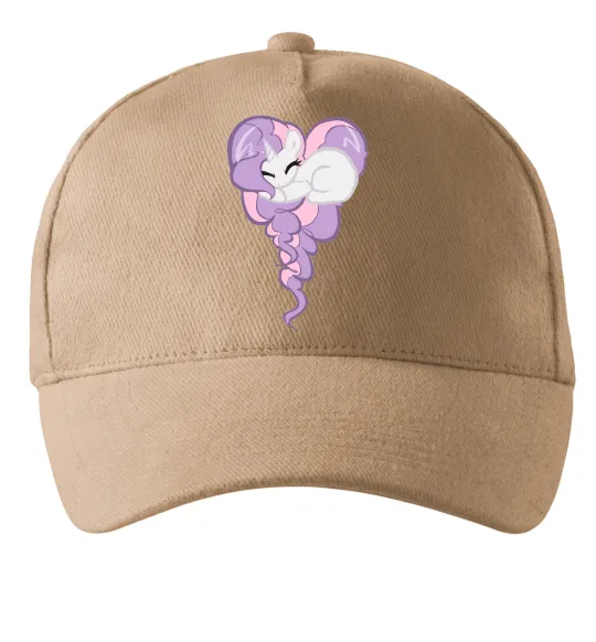 Кепка Pony dream heart Песочный фото