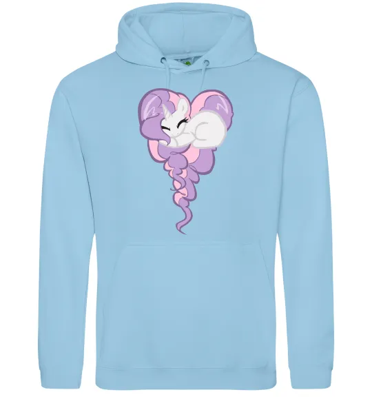 Чоловіча толстовка (худі) Pony dream heart Блакитний фото