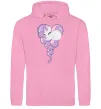 Женская толстовка (худи) Pony dream heart Розовый фото