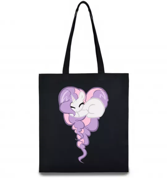Эко-сумка Pony dream heart Черный фото