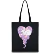 Эко-сумка Pony dream heart Черный фото