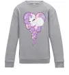 Детский Свитшот Pony dream heart Серый меланж фото