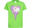 Детская футболка Pony dream heart Лаймовый Детская футболка Pony dream heart Лаймовый фото