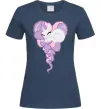 Женская футболка Pony dream heart Темно-синий фото