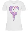 Женская футболка Pony dream heart Белый фото