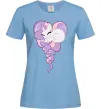 Женская футболка Pony dream heart Голубой фото