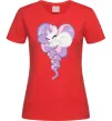 Женская футболка Pony dream heart Красный фото