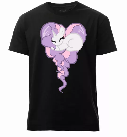 Чоловіча преміум футболка Pony dream heart Чорний фото