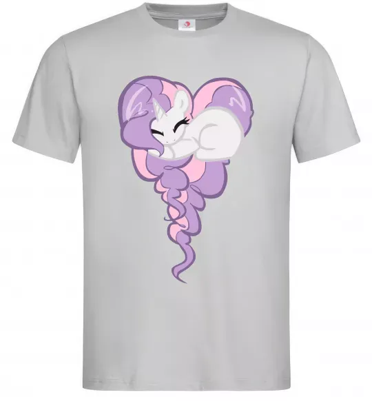 Чоловіча футболка Pony dream heart Сірий фото