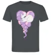 Чоловіча футболка Pony dream heart Графіт фото