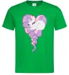 Чоловіча футболка Pony dream heart Зелений фото