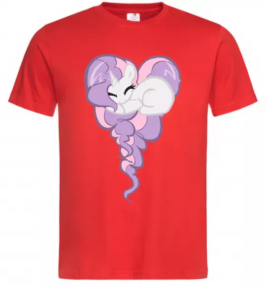 Чоловіча футболка Pony dream heart Червоний фото