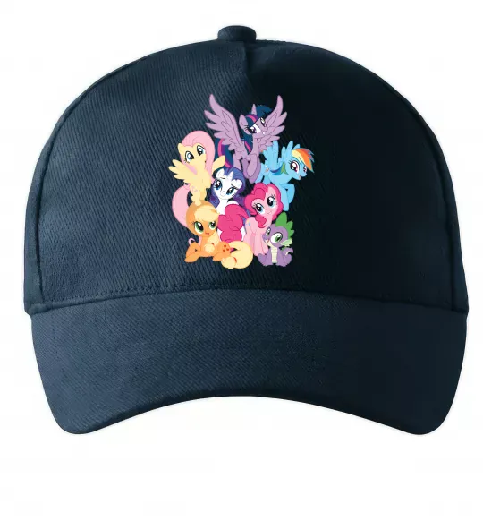 Кепка Ponies Темно-синий фото