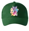 Кепка Ponies Темно-зеленый фото