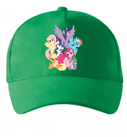 Кепка Ponies Зеленый фото