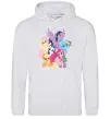 Жіноча толстовка (худі) Ponies Сірий меланж фото