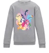 Детский Свитшот Ponies Серый меланж фото