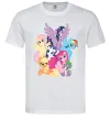 Мужская футболка Ponies Белый фото