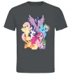 Мужская футболка Ponies Графит фото