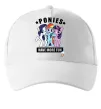 Кепка Ponies have more fun Білий фото