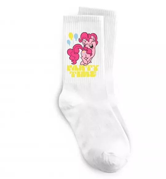 Шкарпетки Party time pony Білий фото
