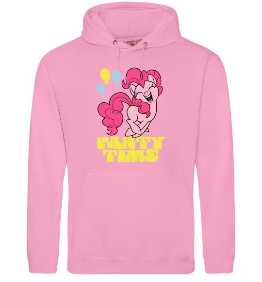 Мужская толстовка (худи) Party time pony Розовый фото